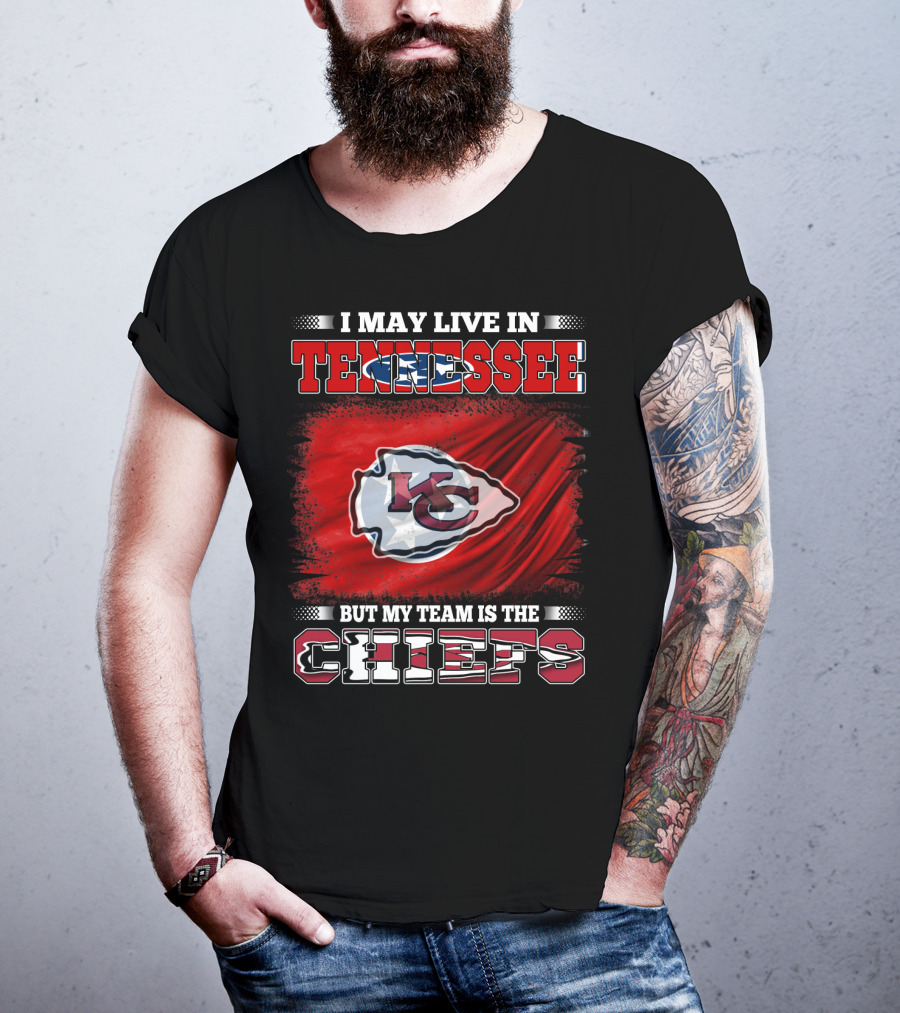 Tennessee Fan With Kansas City Chiefs Loyalty T-Shirt