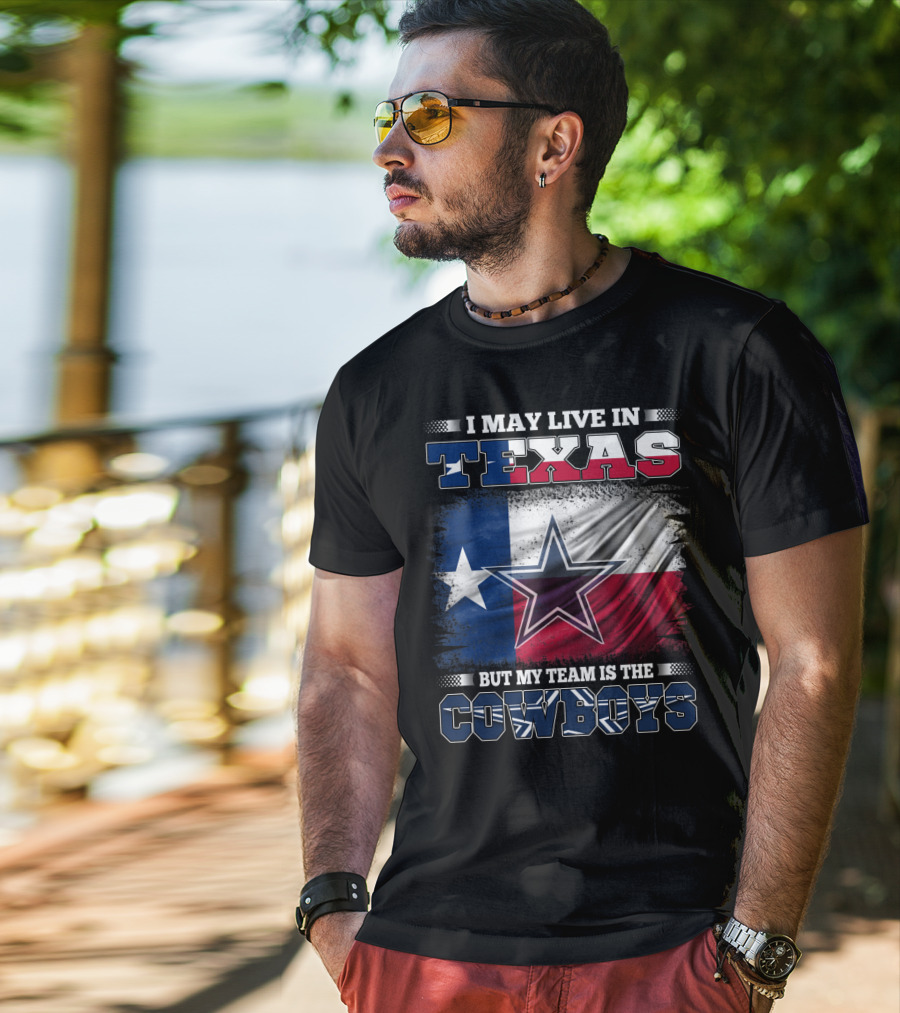 Texas Pride With Dallas Cowboys Star Fans T-Shirt