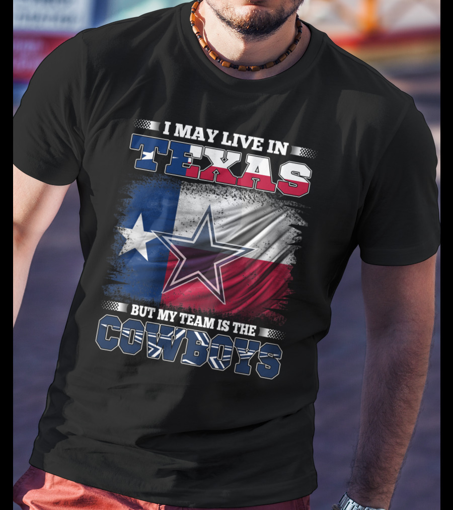 Texas Pride With Dallas Cowboys Star Fans T-Shirt