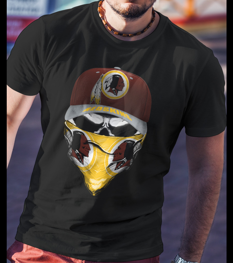 Redskins Washington Logo Feather Tribal T-Shirt