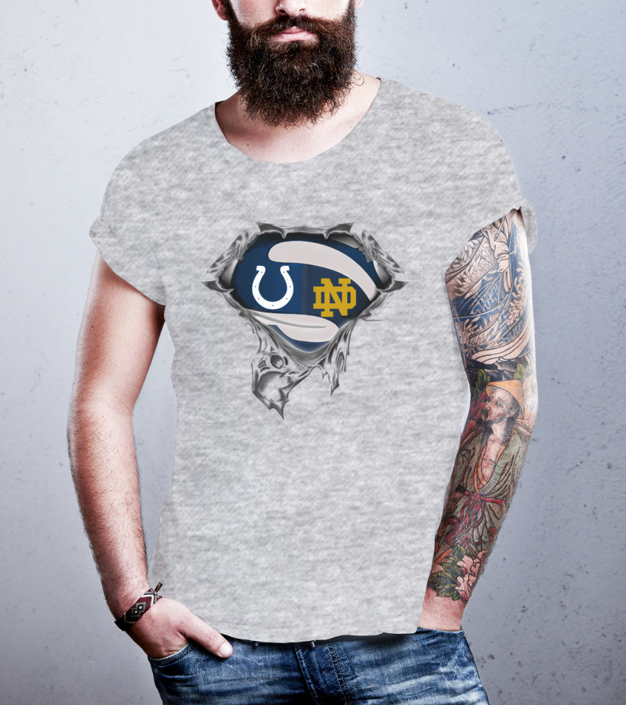 Colts Notre Dame Football Fusion T-Shirt
