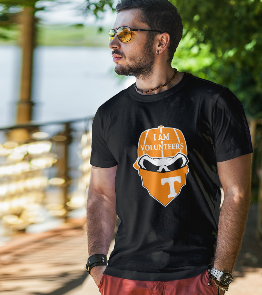Tennessee Volunteers Skull I Am Volunteers T T-Shirt