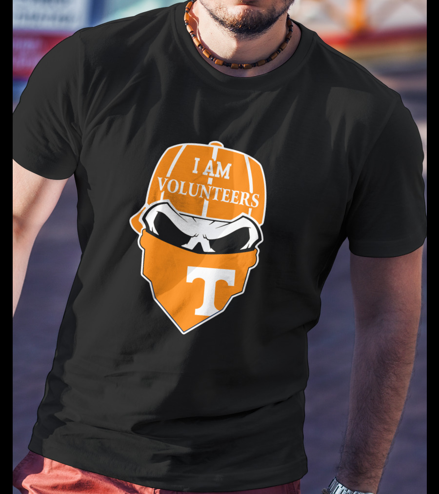 Tennessee Volunteers Skull I Am Volunteers T T-Shirt