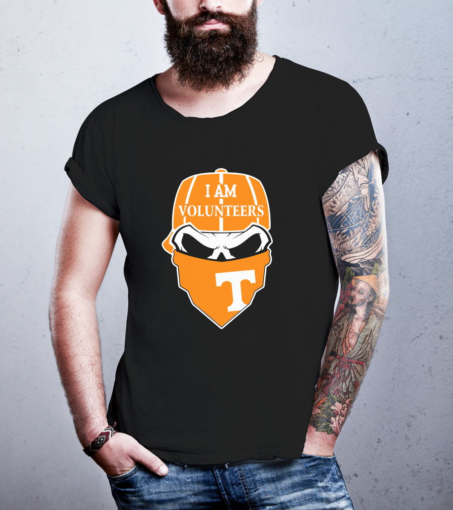Tennessee Volunteers Skull I Am Volunteers T T-Shirt