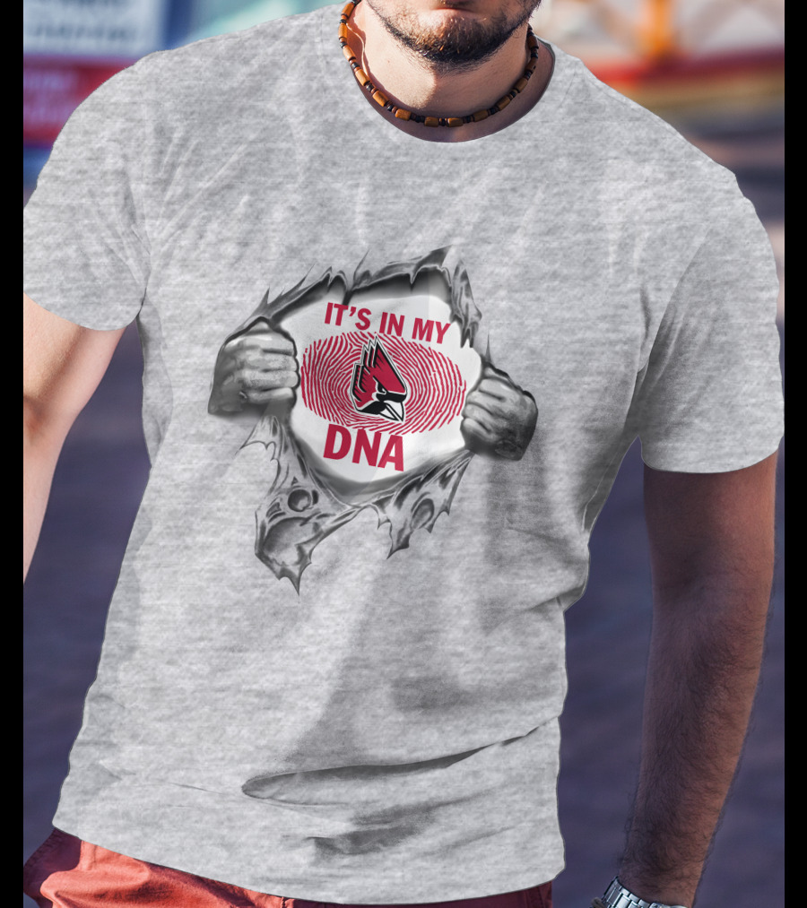It's In My Dna Ball State Cardinals T-Shirt