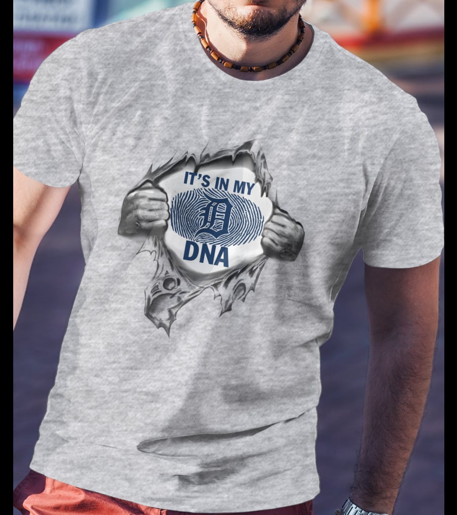 It's In My Dna Detroit Tigers T-Shirt