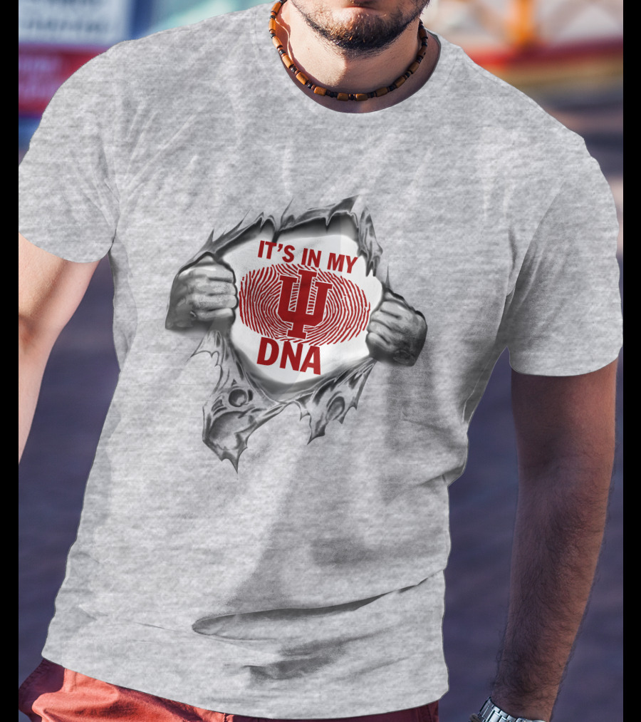 It's In My Indiana Hoosiers Dna T-Shirt