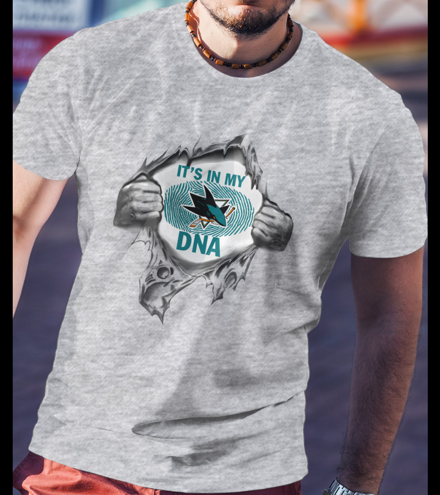 It's In My Dna San Jose Sharks T-Shirt