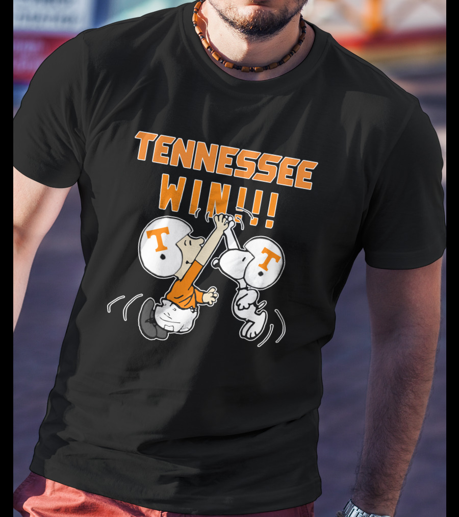 Tennessee Win High-Five Celebration With T Helmets T-Shirt
