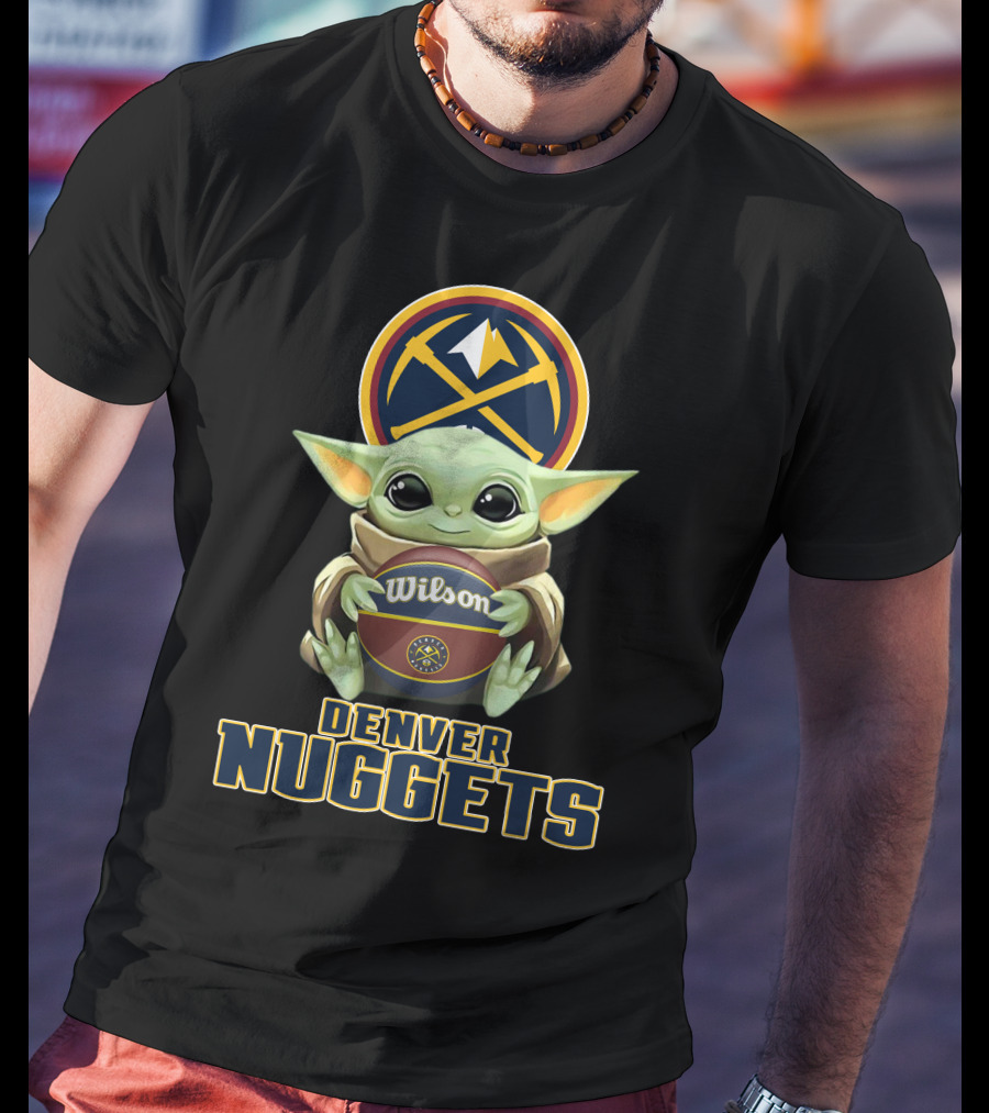 Denver Nuggets Baby Yoda Wilson Basketball T-Shirt