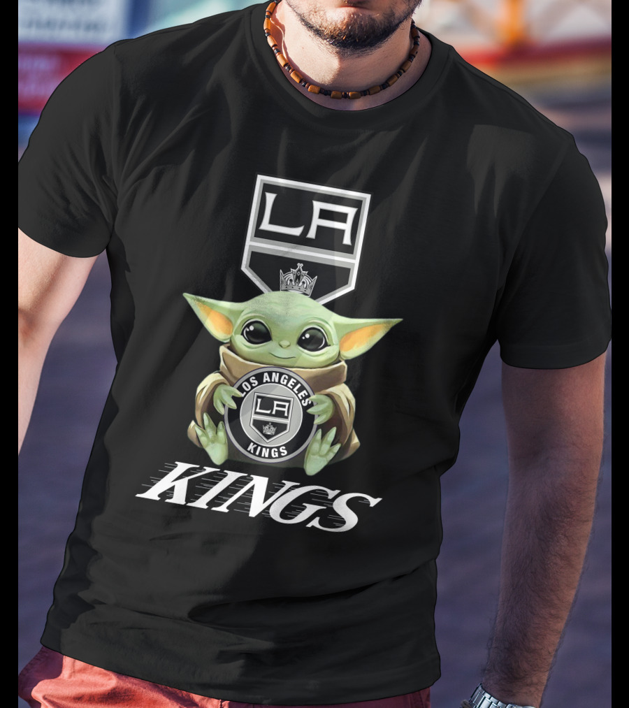Los Angeles Kings Baby Yoda La Kings T-Shirt