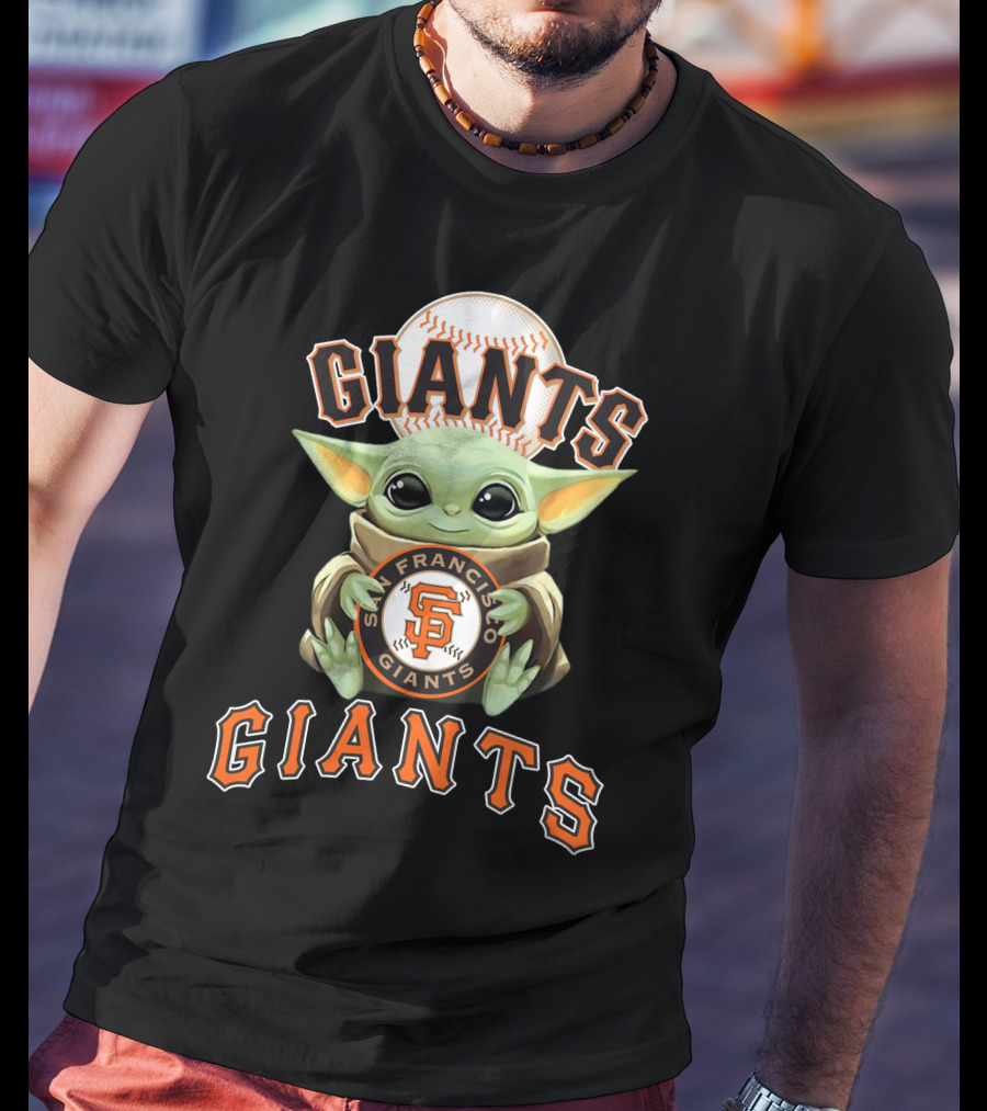 San Francisco Giants Baby Yoda Giants Baseball T-Shirt