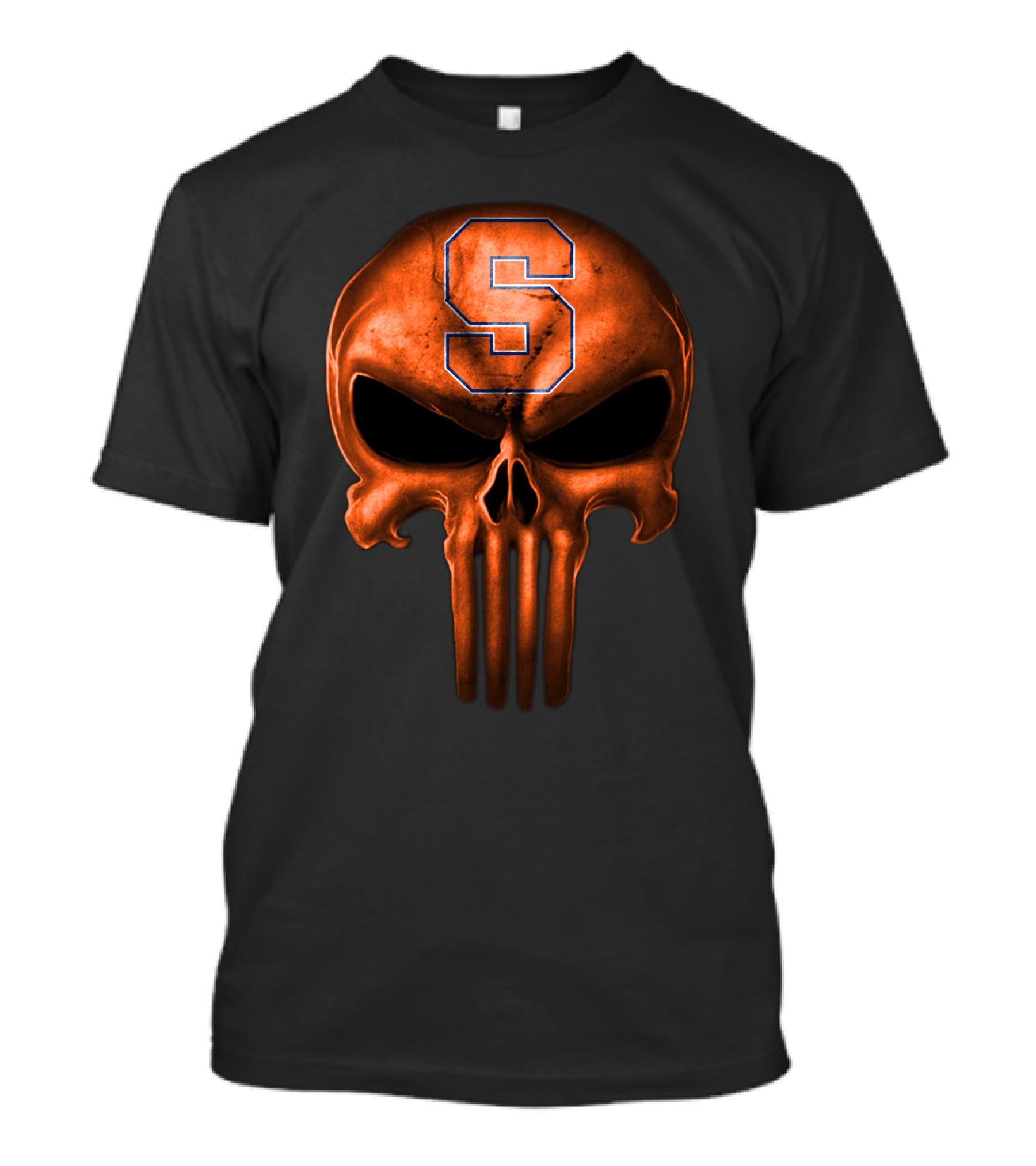 Syracuse Orange Skull Logo S T-Shirt