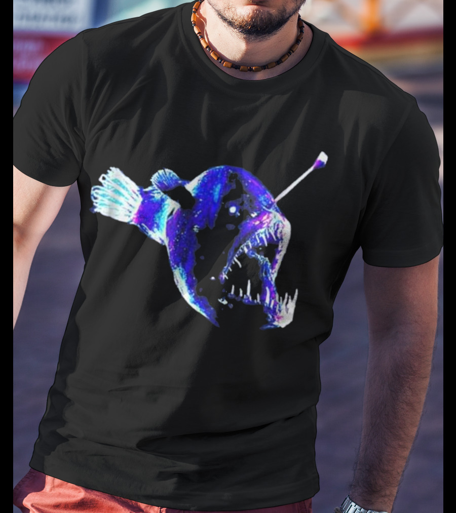 Angler Fish Night Glow Deep Sea Creature T-Shirt