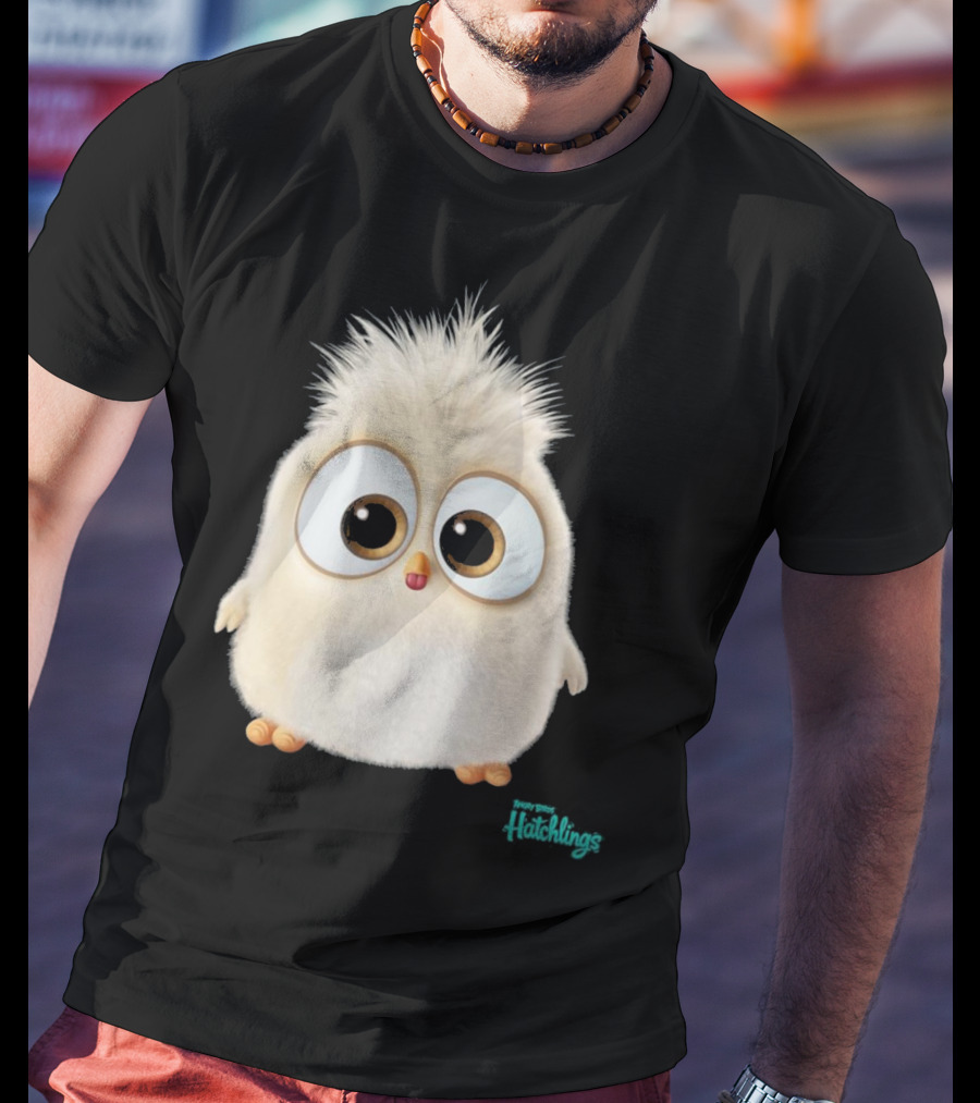 Angry Birds Hatchlings Cute Fuzzy Character T-Shirt