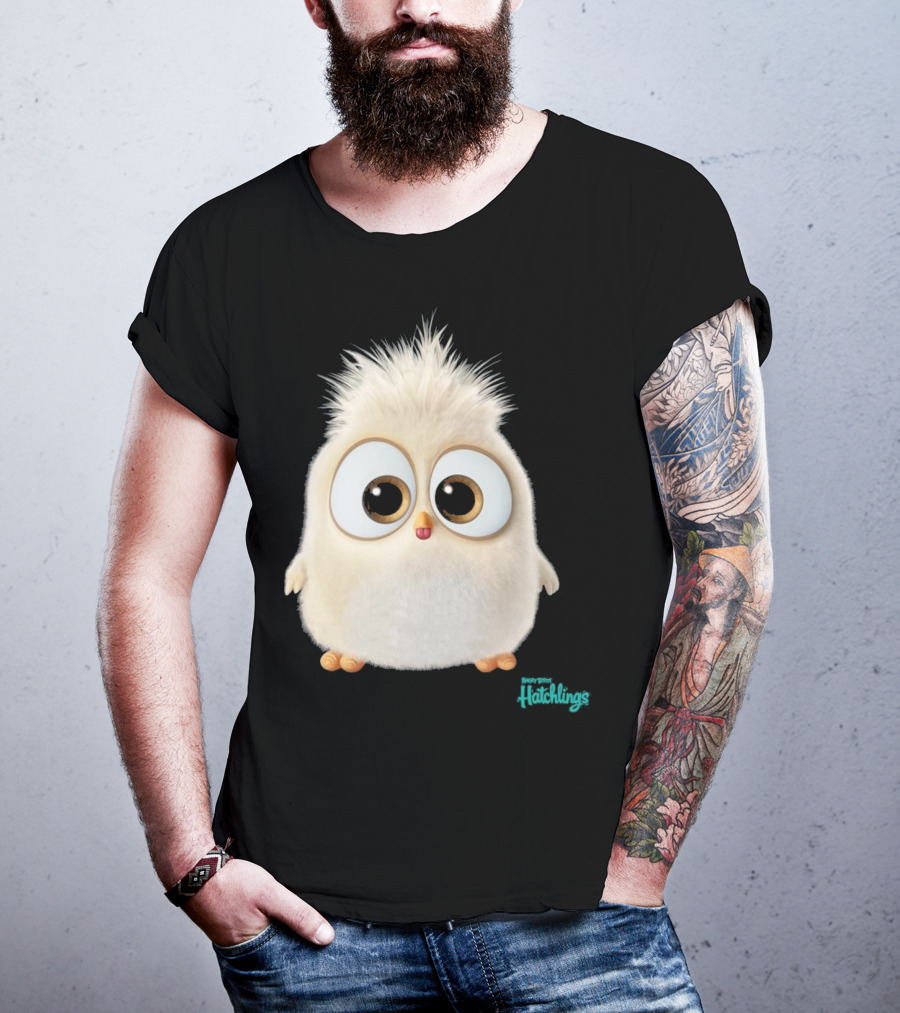 Angry Birds Hatchlings Cute Fuzzy Character T-Shirt