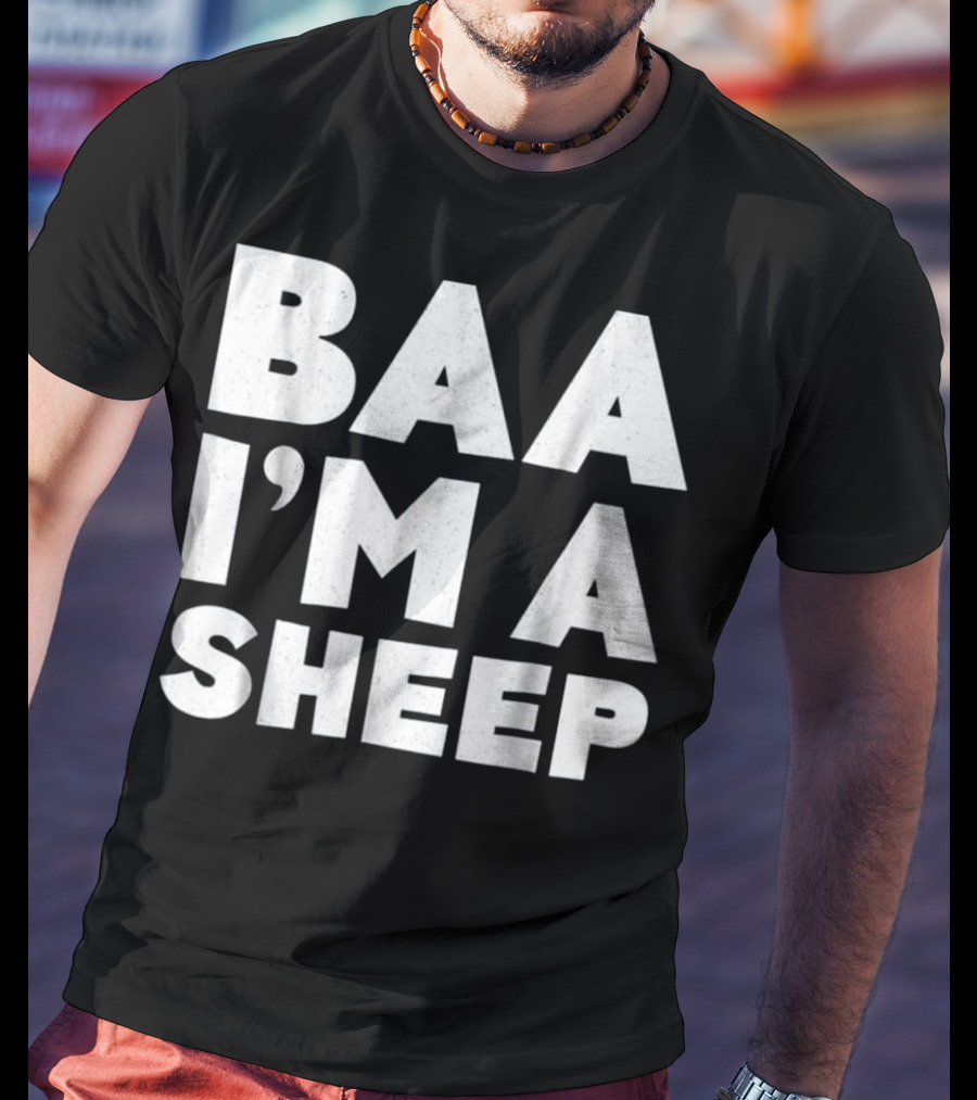 Baa I'm A Sheep Playful T-Shirt