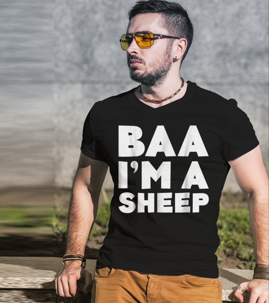 Baa I'm A Sheep Playful T-Shirt