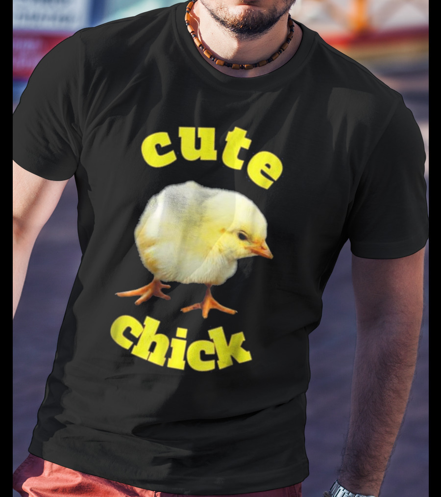Cute Chick Fluffy Baby Chicken T-Shirt