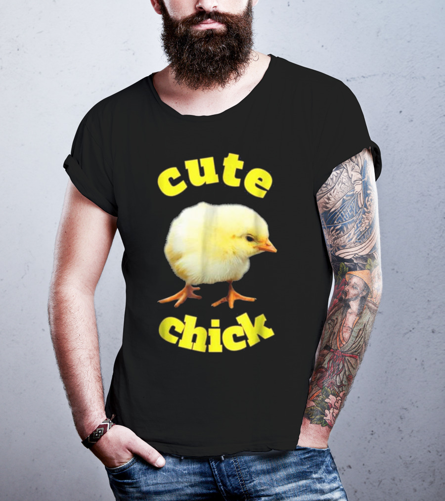 Cute Chick Fluffy Baby Chicken T-Shirt