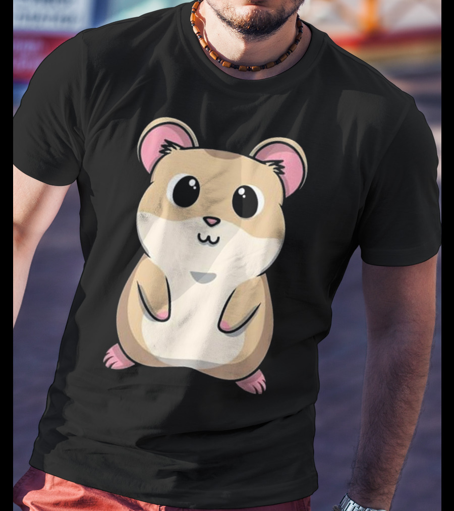 Baby Hamster Cute And Cuddly Rodent Pet Anim Kawaii T-Shirt