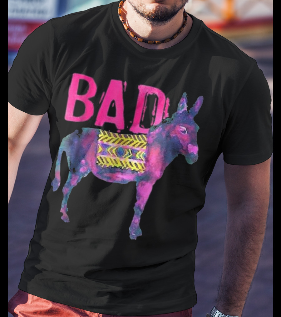 BAD Donkey Neon Abstract T-Shirt
