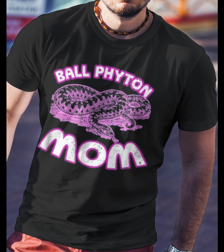 Ball Phyton Mom Snake T-Shirt