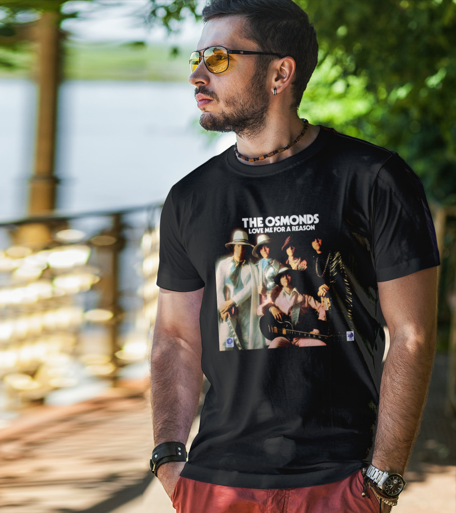 The Osmonds Love Me For A Reason Album Cover Vintage T-Shirt