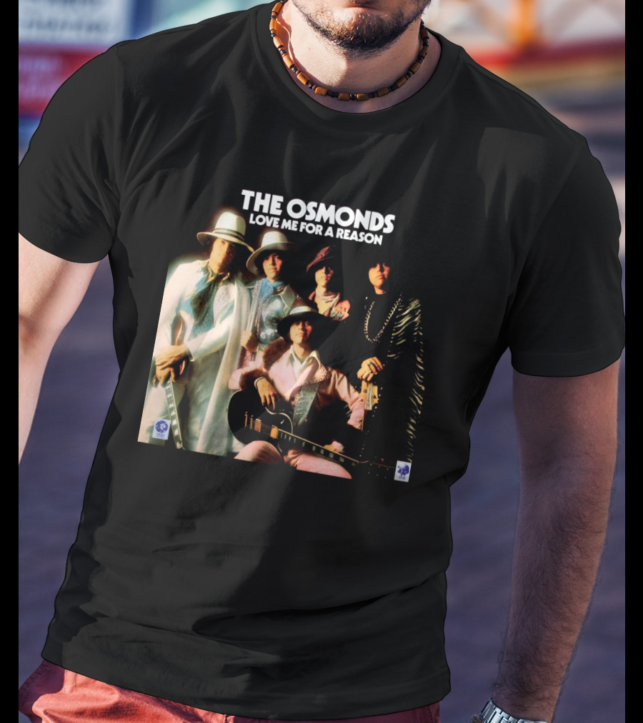 The Osmonds Love Me For A Reason Album Cover Vintage T-Shirt