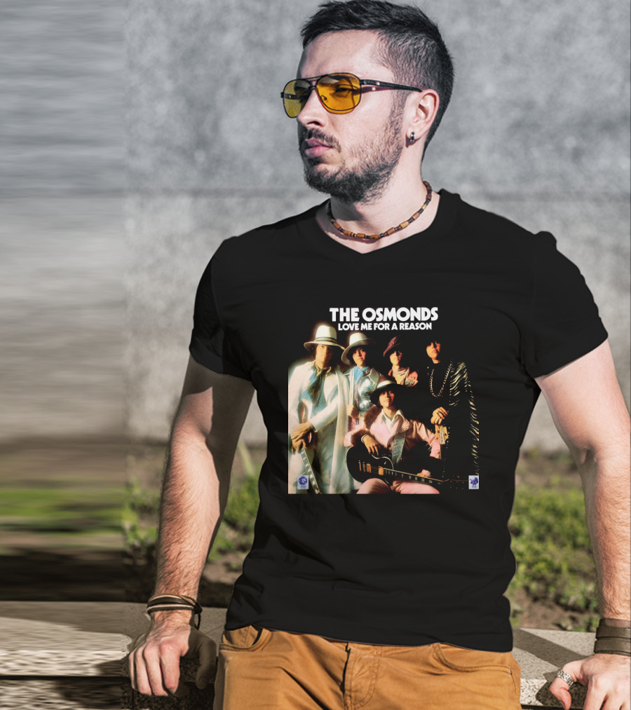 The Osmonds Love Me For A Reason Album Cover Vintage T-Shirt
