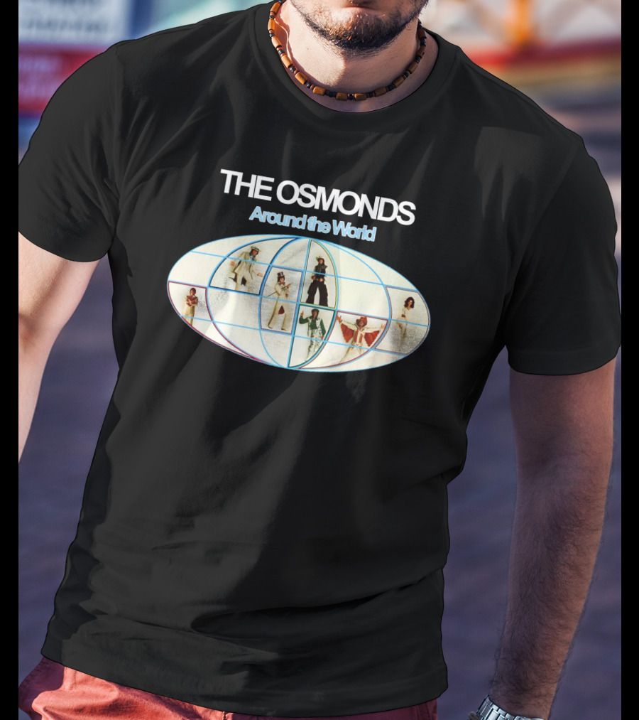 THE OSMONDS Around The World Live In Concert Tour T-Shirt