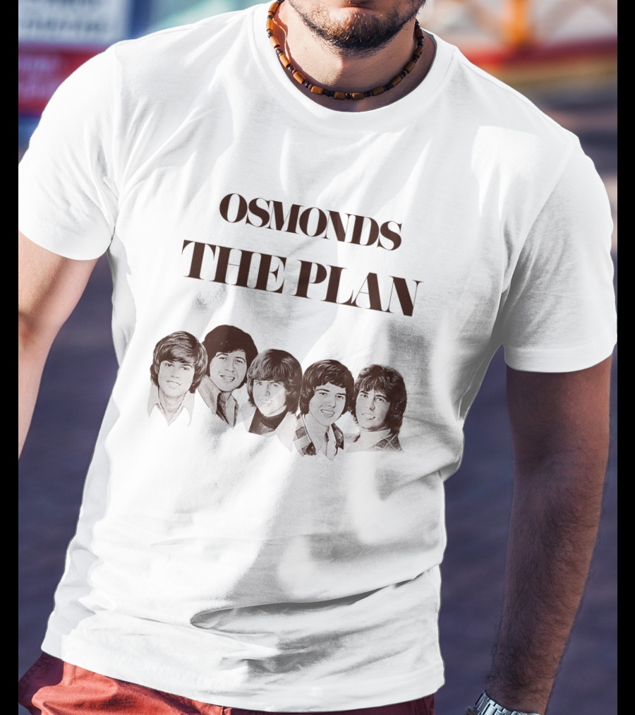 Osmonds The Plan Album Cover T-Shirt
