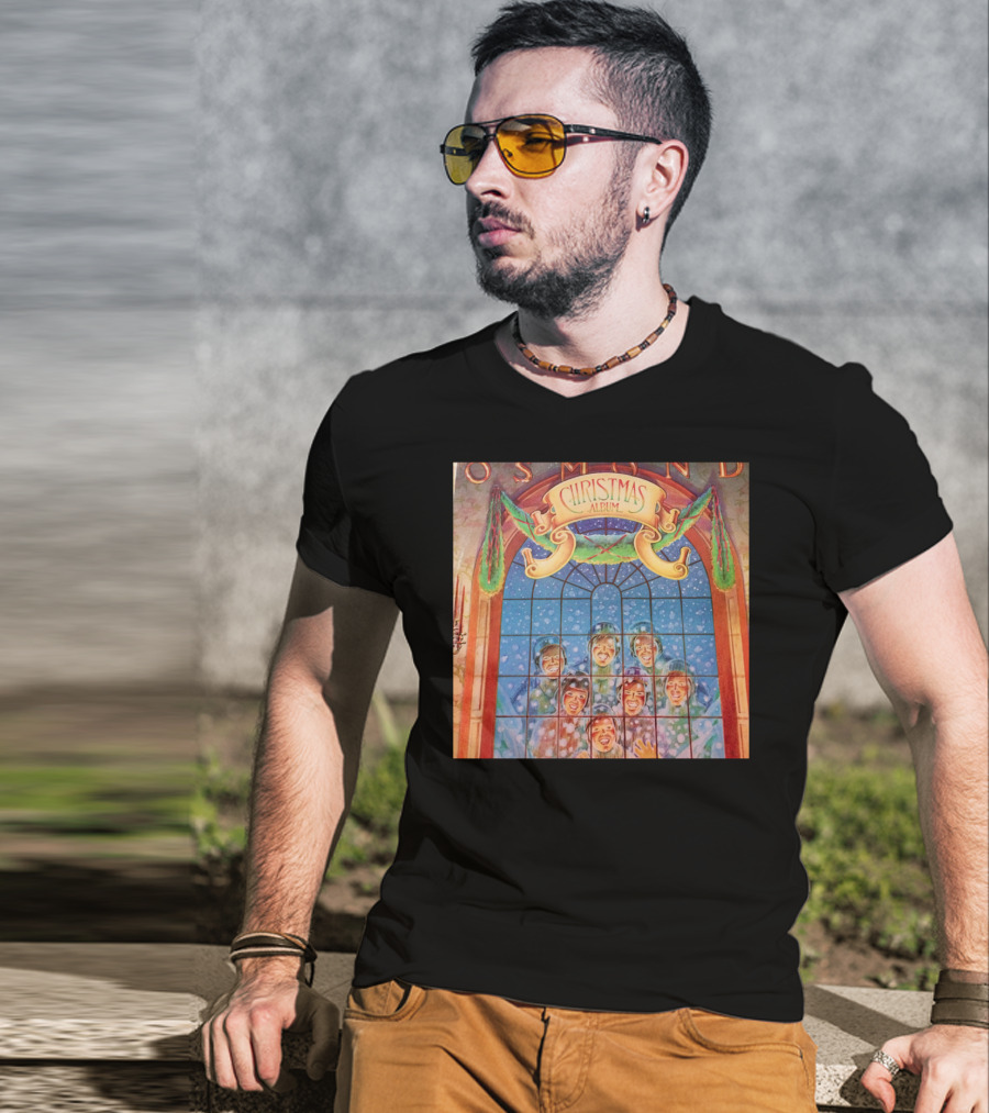 The Osmonds Christmas Album Winter Holiday Family Joy T-Shirt