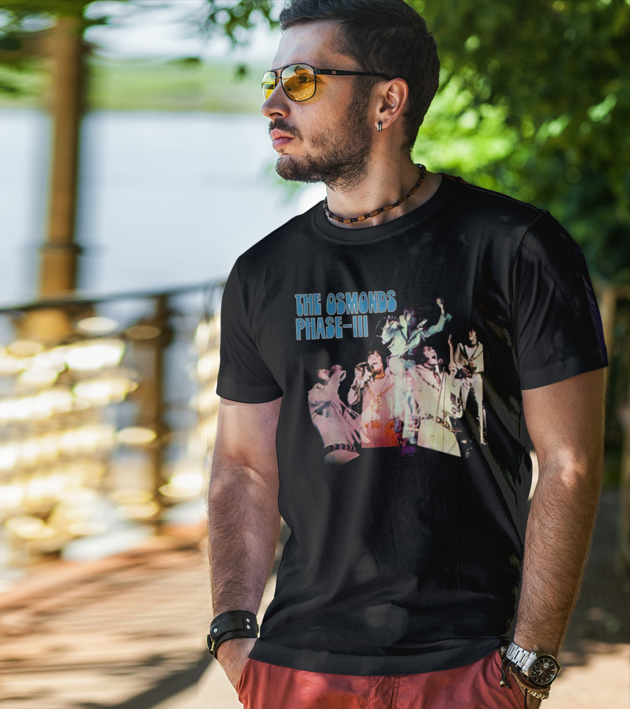 The Osmonds Phase III Concert Performance Montage T-Shirt