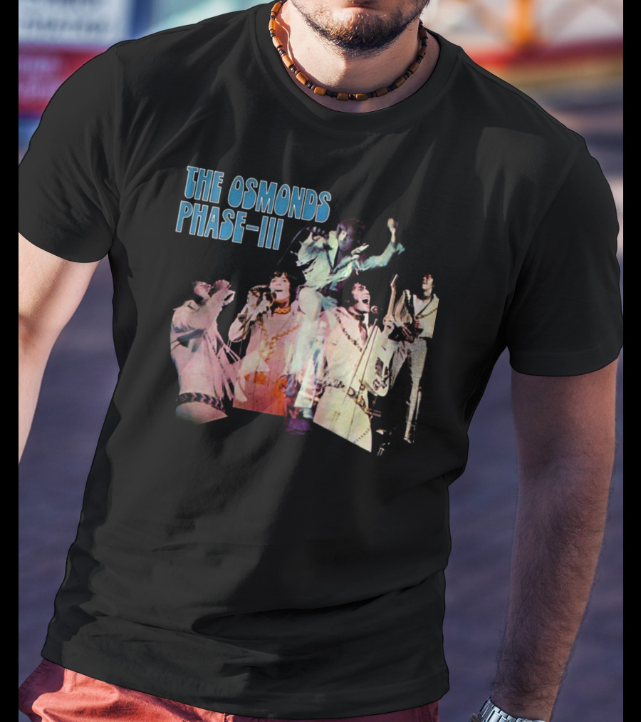 The Osmonds Phase III Concert Performance Montage T-Shirt