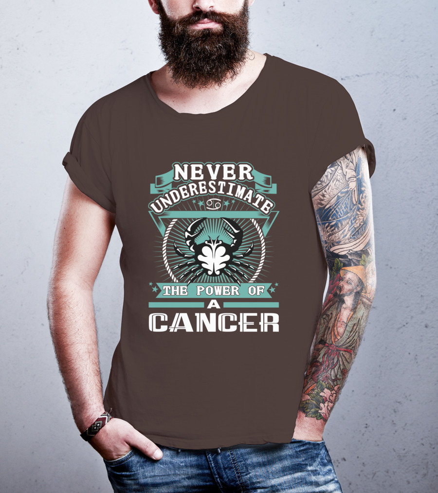 Never Underestimate The Power Of A Cancer T-Shirt