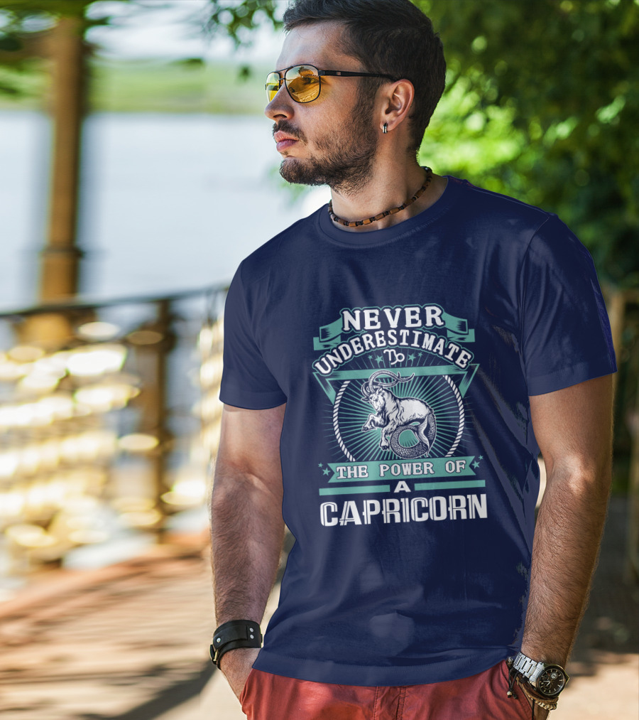 Never Underestimate The Power Of A Capricorn T-Shirt