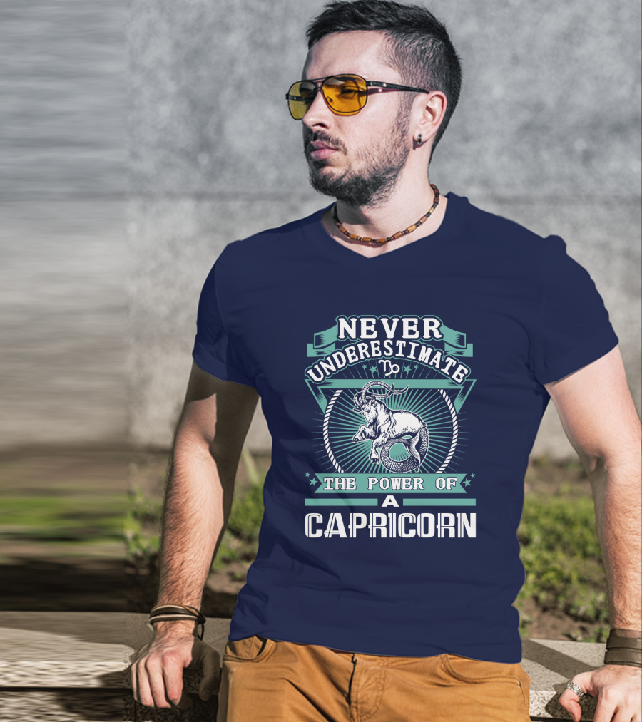 Never Underestimate The Power Of A Capricorn T-Shirt