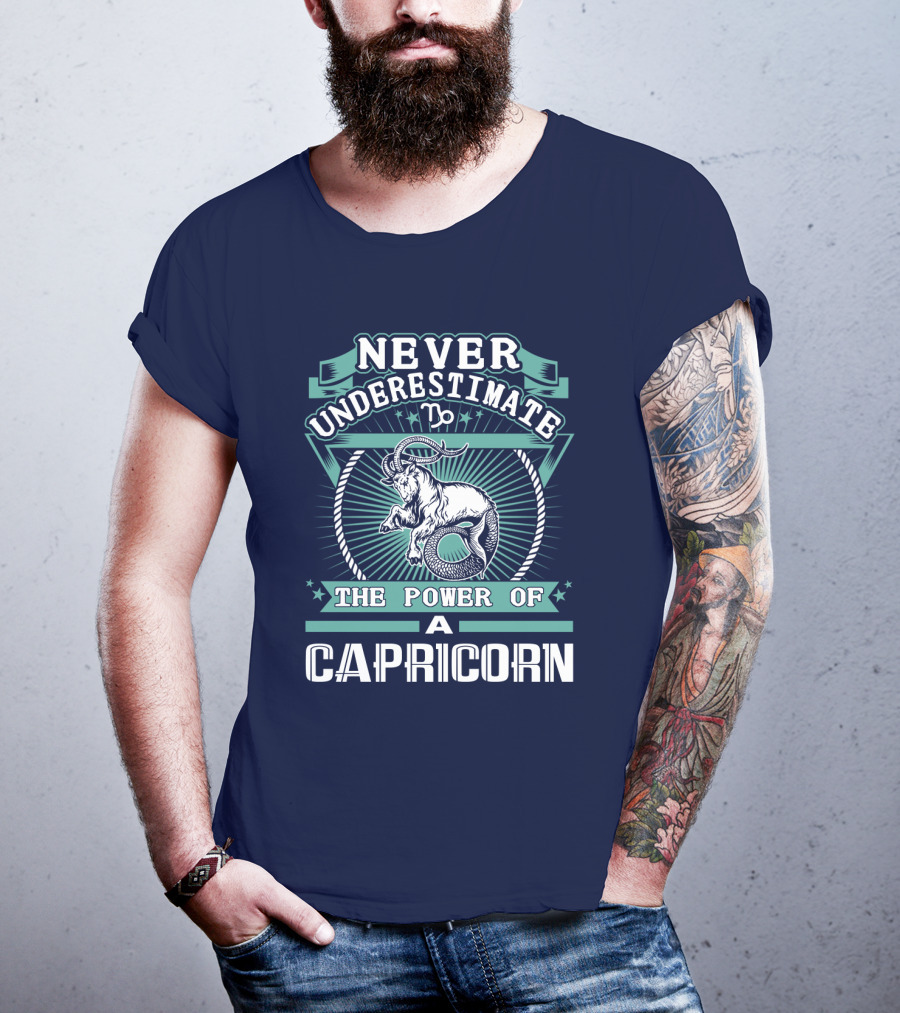 Never Underestimate The Power Of A Capricorn T-Shirt