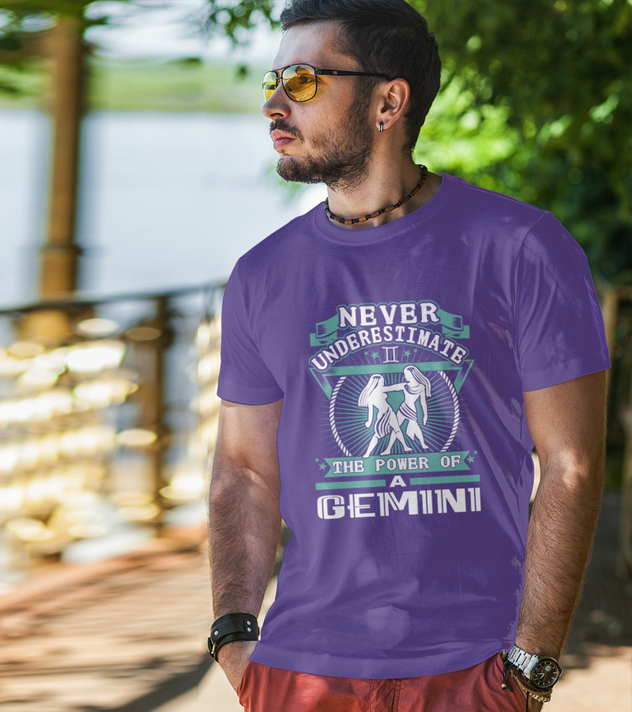 Never Underestimate The Power Of A Gemini Ii T-Shirt