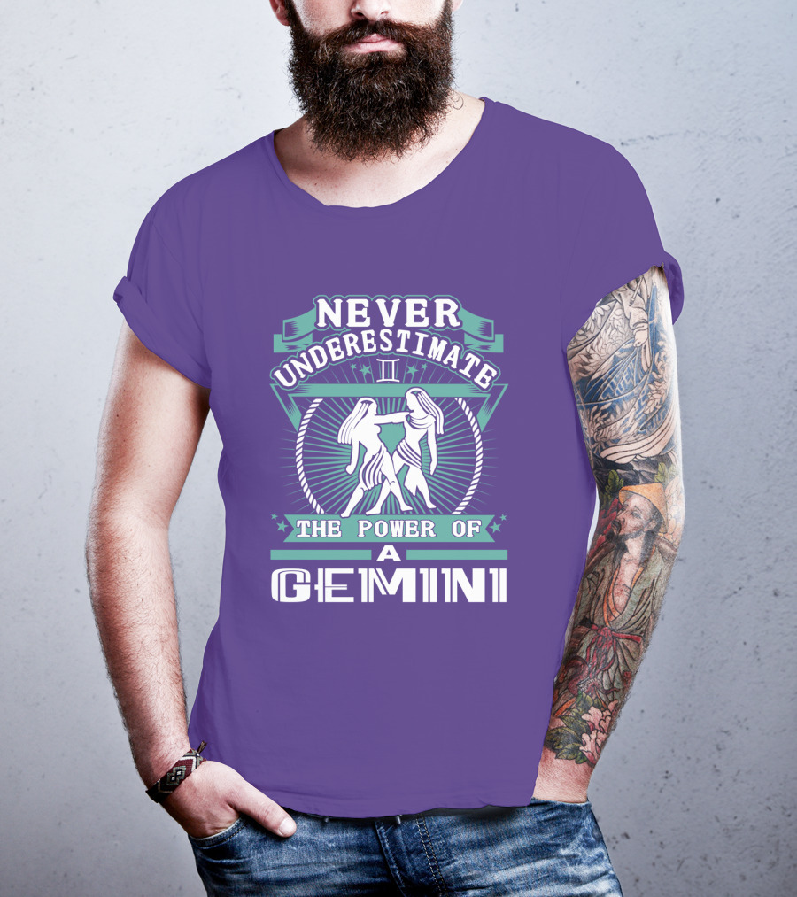 Never Underestimate The Power Of A Gemini Ii T-Shirt