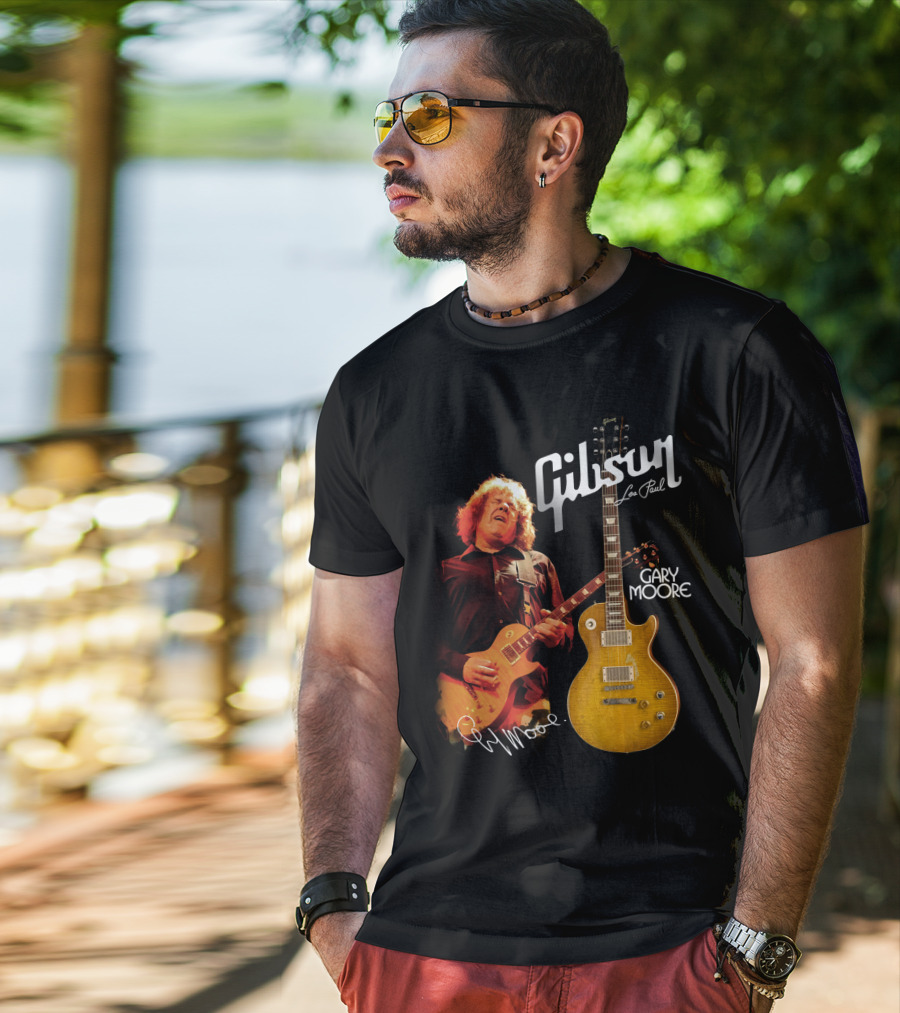 Gary Moore Gibson Les Paul Guitar Signature Series T-Shirt