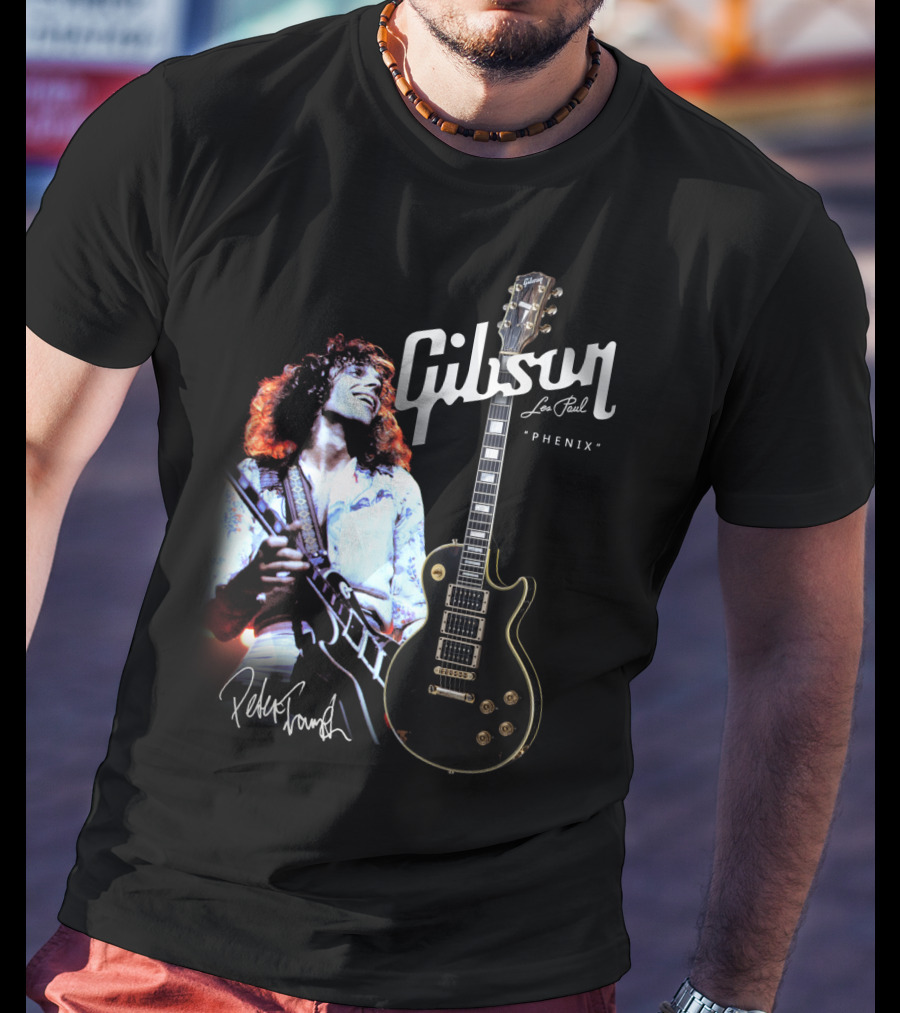 Gibson Les Paul Phenix Peter Frampton Signature Series T-Shirt
