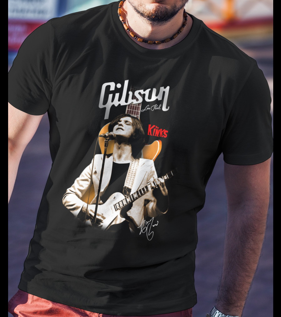 Gibson Les Paul The Kinks Guitarist Signature T-Shirt