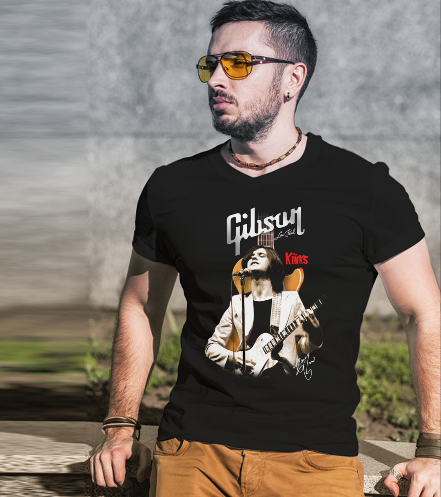 Gibson Les Paul The Kinks Guitarist Signature T-Shirt