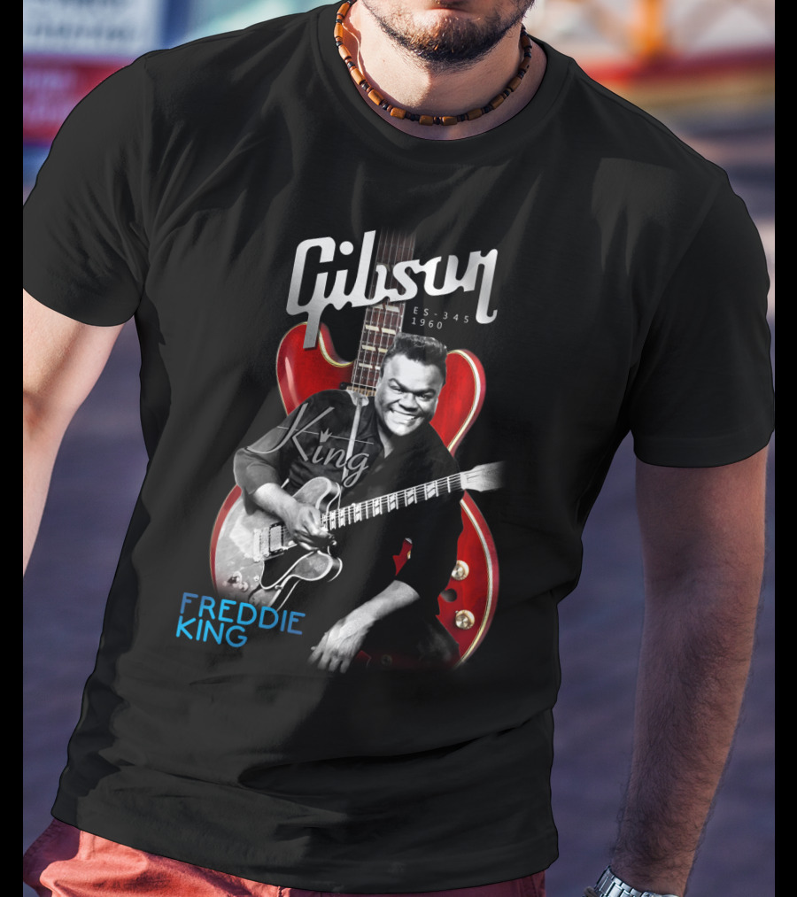 Gibson ES-345 1960 Freddie King Guitar T-Shirt