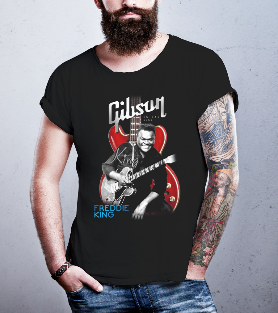 Gibson ES-345 1960 Freddie King Guitar T-Shirt