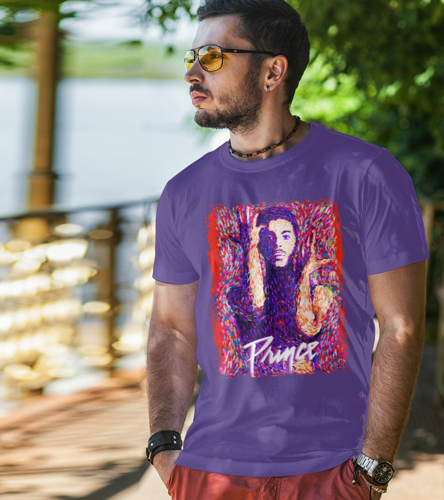 Prince Psychedelic Portrait T-Shirt
