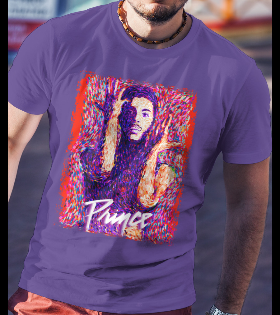 Prince Psychedelic Portrait T-Shirt