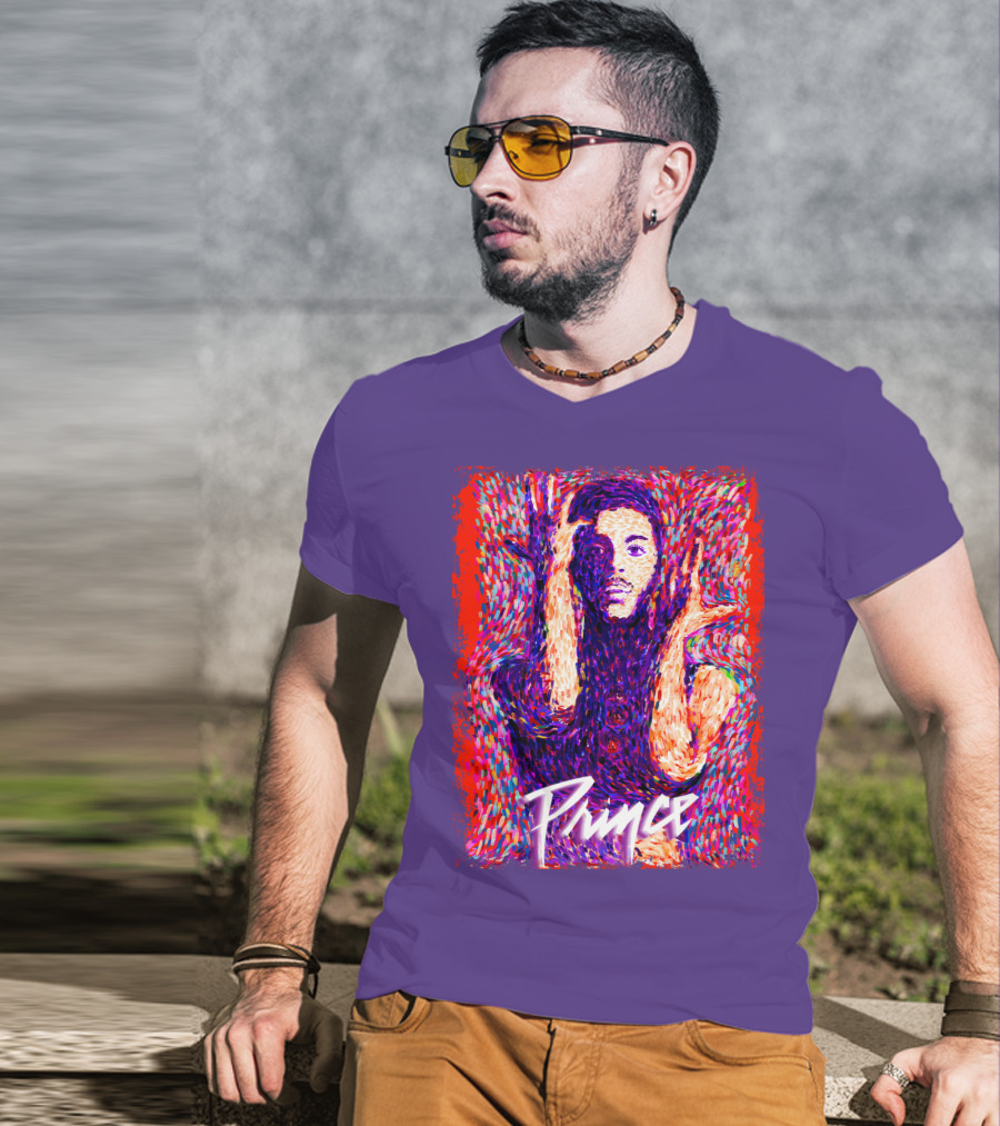 Prince Psychedelic Portrait T-Shirt